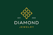 Monogram Letter D Diamond Logo, a Branding & Logo Template by Buqancreative (Thumbnail 1 of 2)