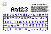 Gridbit - Bitmap Pixel Font, a Symbol Font by Indotype Foundry (Thumbnail 3 of 10)
