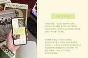 Squarespace Author Website Template, a Squarespace Template by Billie Grace Studio (Thumbnail 6 of 8)