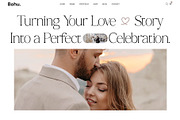 Bohu – Wedding WordPress Theme, a WordPress Template by NaimaAnjum (Thumbnail 4 of 5)