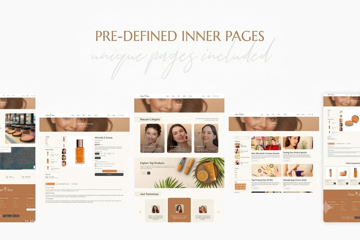 Glowbox Cosmetics Shop Shopify Theme, a Shopify Template by ThemesRain (Photo 2 of 3)