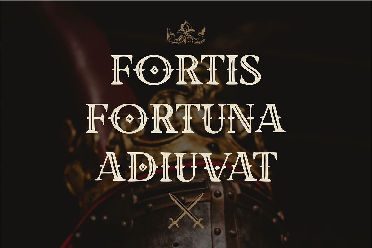 Old Castle - Vintage Classic Serif, a Blackletter Font by Pandeka Studio (Photo 7 of 9)