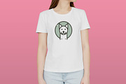 Adorable Minimal Dog Logo, a Branding & Logo Template by Vectorium Studio (Thumbnail 2 of 2)