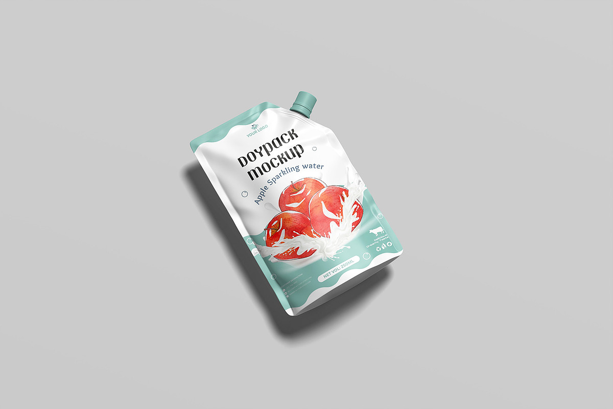 Doypack Packaging Mockup, a Packaging Mockup by graphicsecond (Photo 4 of 7)