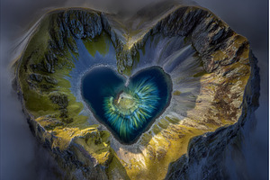 Drakolimni of Tymfi is situated at, a Nature Photo by ZinetroN