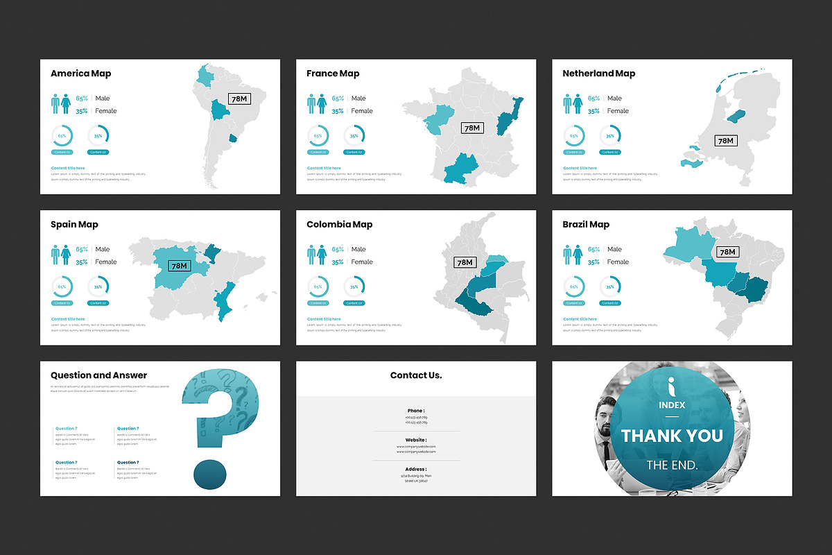 Business Plan Presentation Template, a Presentation Template by CreativeSlides (Photo 15 of 16)