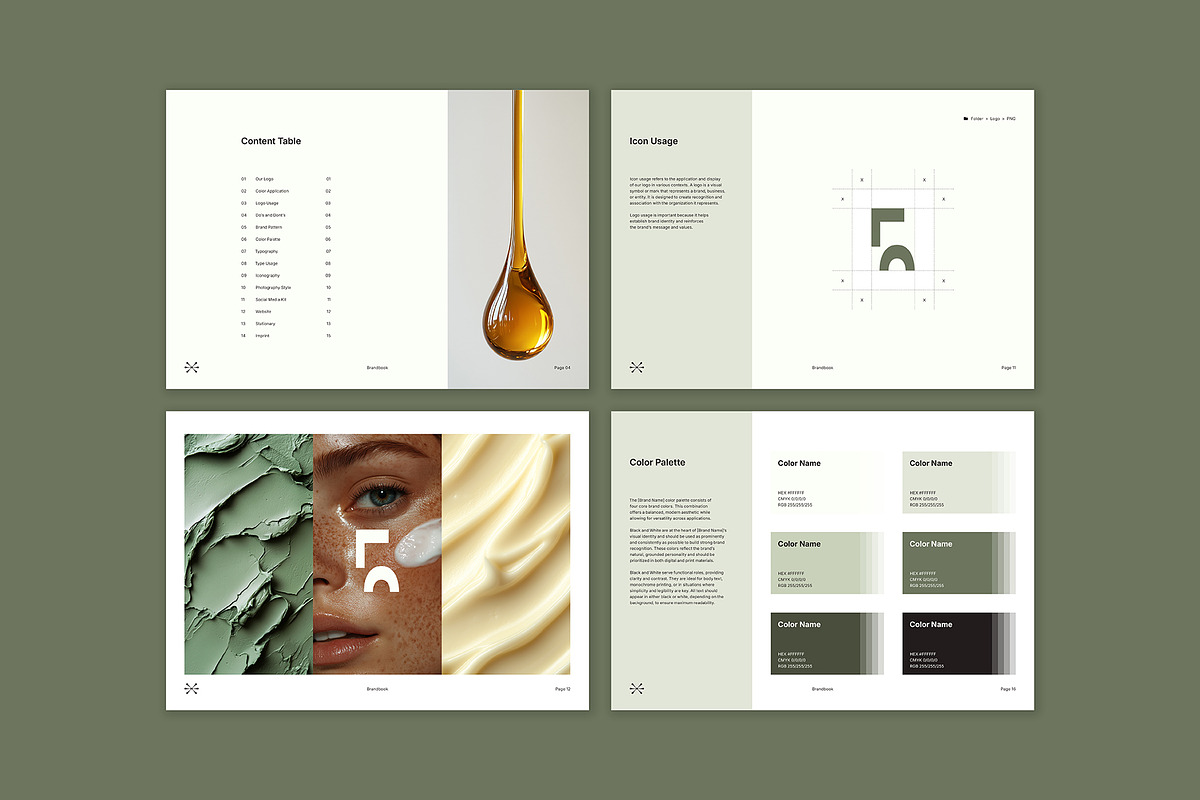 Brand Style Guide | Minimalistic, a Branding & Logo Template by Vermeulen Design Studio (Photo 2 of 7)
