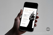 Halloween Canva Invitation - Temp 13, a Marketing Template by BloomToLife By Dona (Thumbnail 3 of 3)