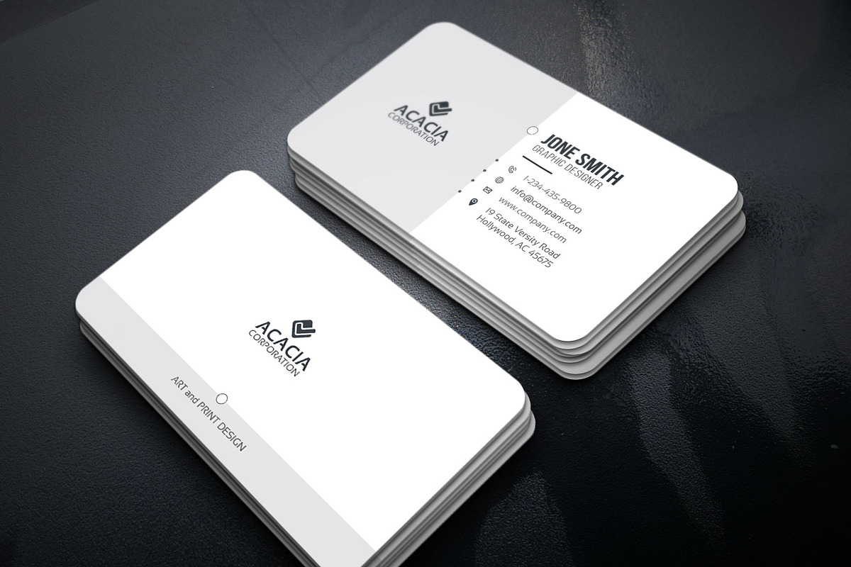 Business Card, a Business Card Template by DesignGhar (Photo 2 of 4)