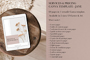 Services & Pricing Template | JANE, a Brochure Template by Studio Next (Thumbnail 2 of 14)