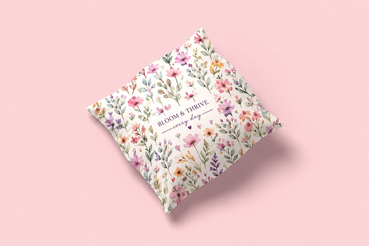 High Quality Pillow Mockup, a Product Mockup by Custom.scene (Photo 4 of 5)