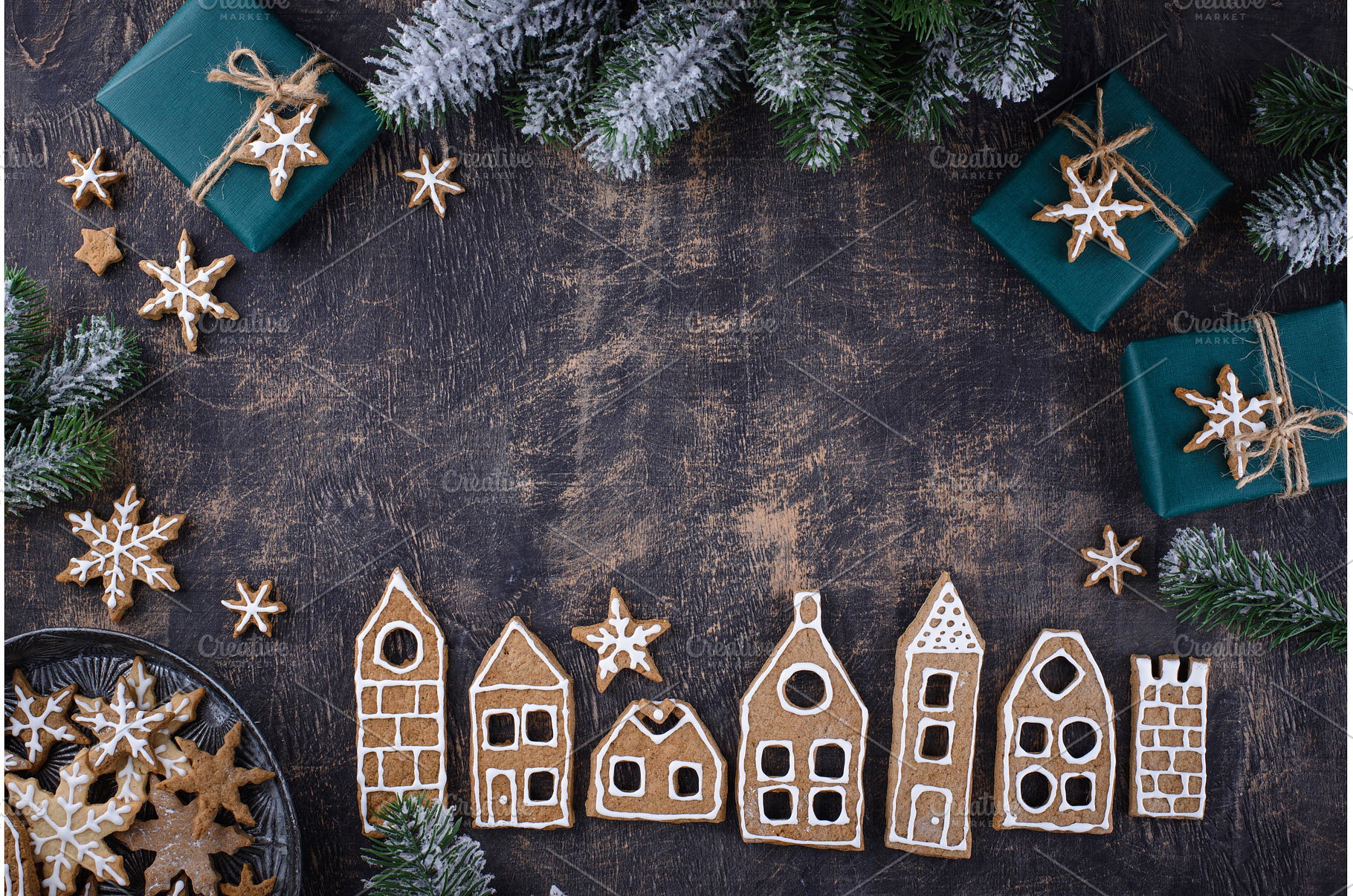 Christmas cookies in shape of, a Food & Drink Photo by Yulia Furman