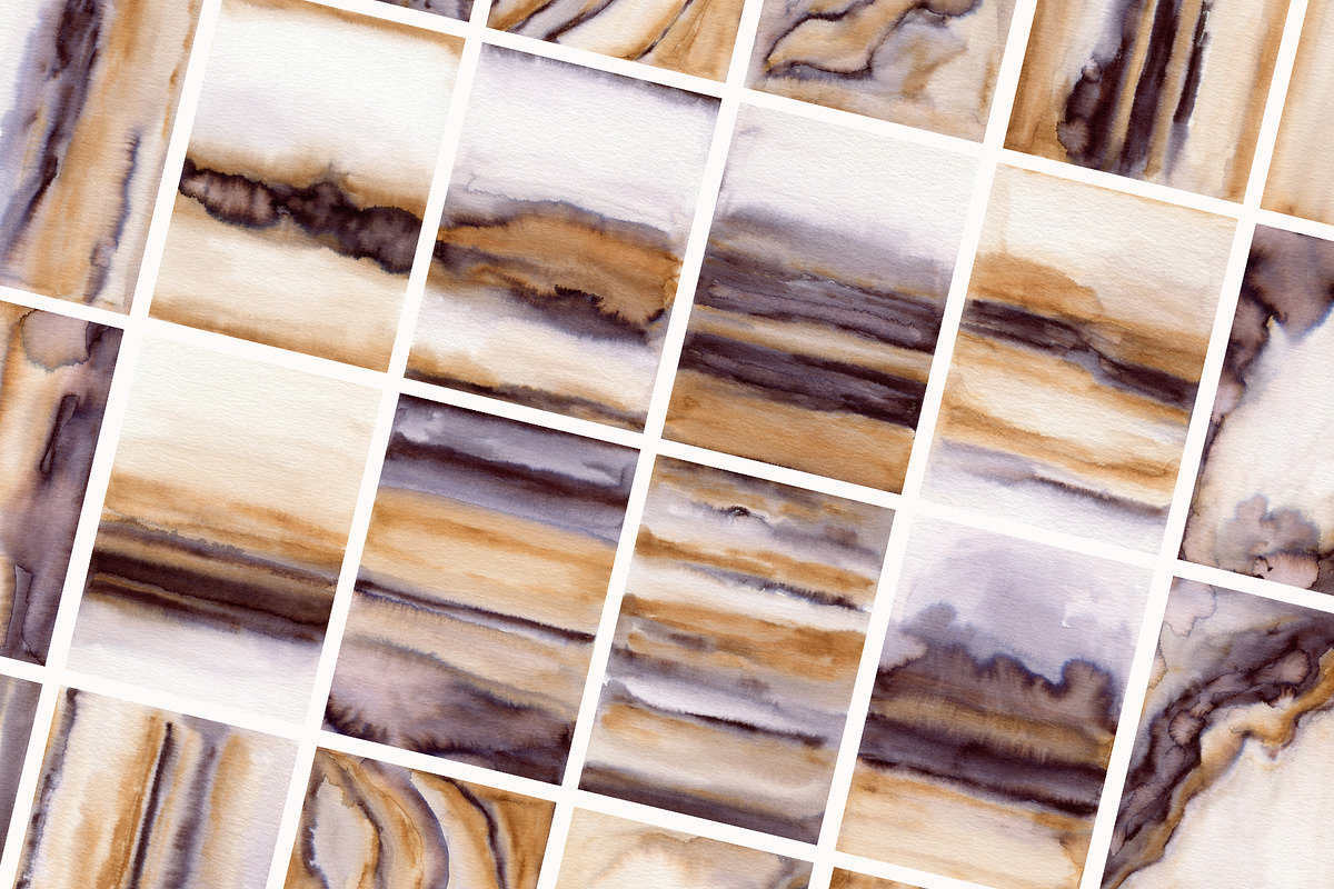 Hazy Lands Watercolor Art Textures, a Texture Graphic by Marmoris.Arts (Photo 9 of 17)