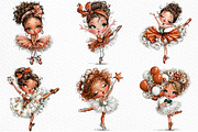 Whimsical Ballerina Girl, an Illustration by Craft Nest (Thumbnail 3 of 6)