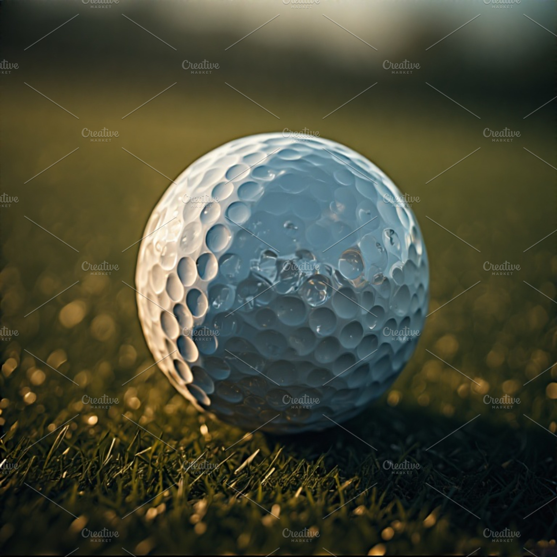 Golf ball stock image, a Photo by ComfortQ