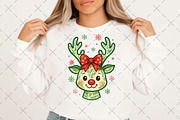Coquette Green Millennial Christmas, an Illustration by Craft Nest (Thumbnail 5 of 6)