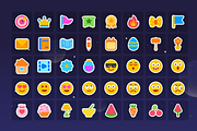 Space Word, Game UI, Mobile Casual, an Object Graphic by KartInnka (Thumbnail 8 of 19)
