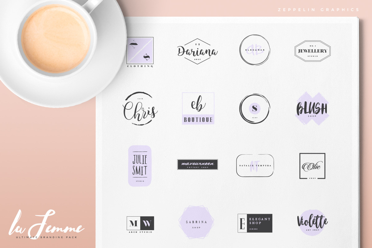 1500 Logos Bundle Collection, a Branding & Logo Template by Graphicdome (Photo 141 of 185)