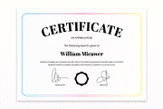 Certificate Set with Simple Frame, a Print Template by McLittle Stock (Thumbnail 3 of 5)