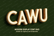 Cawu - Elegant Minimalist Serif, a Serif Font by Astuti Studio (Thumbnail 22 of 25)