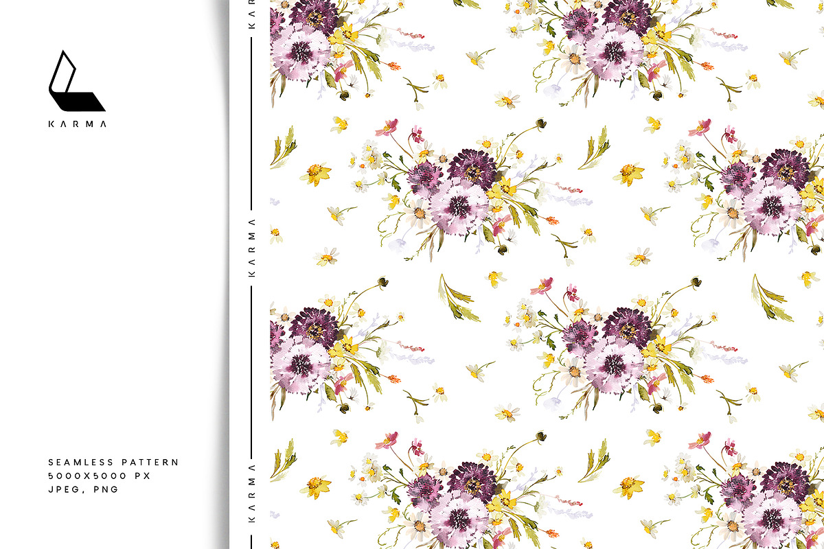 Flora | Watercolor Flower Collection, an Illustration by Karma (Photo 17 of 26)