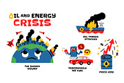 Oil and Energy Crisis, an Illustration by monkik (Thumbnail 2 of 4)
