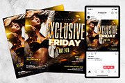 Night Club Party Flyer Template, a Flyer Template by Hotpin (Thumbnail 2 of 3)