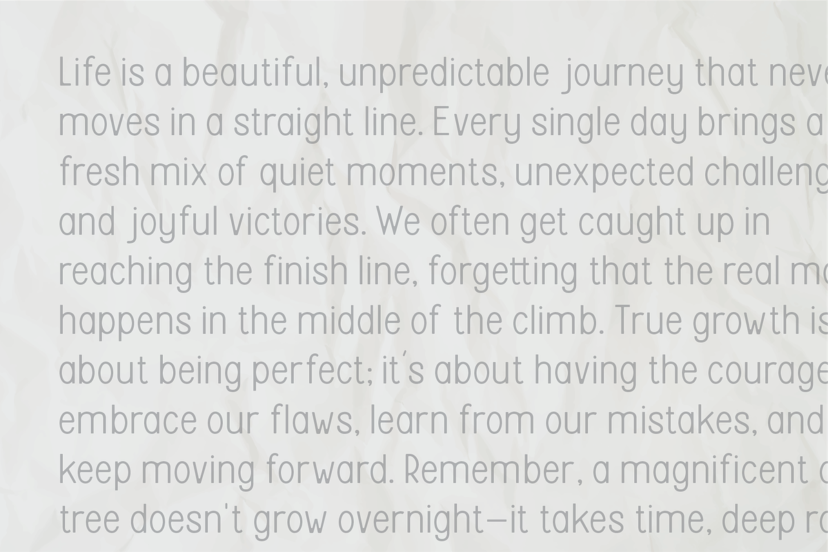 RANTING SANS | HANDMADE, a Sans Serif Font by aquene (Photo 10 of 13)