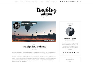 Tinyblog - Minimalist Personal Blog