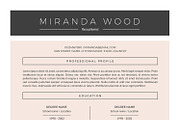 2 Page Resume & Cover Letter, a Resume Template by Glowing Pieces (Thumbnail 5 of 5)
