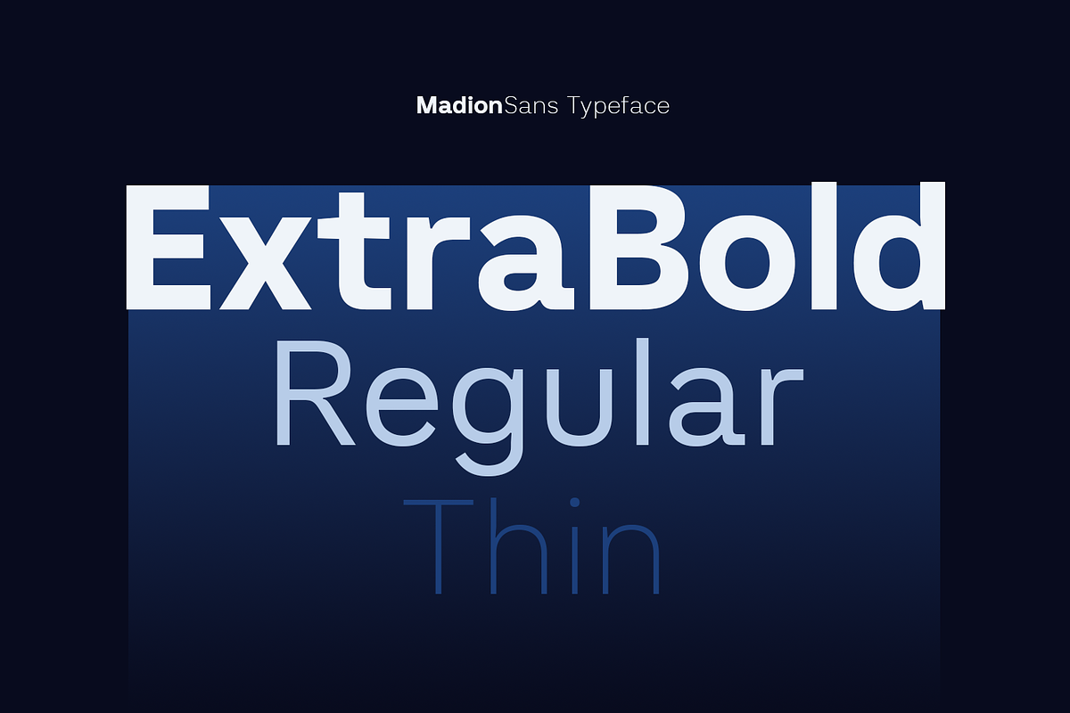 Madion Sans -Modern Formal Sans, a Sans Serif Font by Mokatype Studio (Photo 5 of 14)