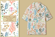 Sunken Oasis Prints & Patterns, a Pattern Graphic by GND ART STUDIO (Thumbnail 4 of 8)