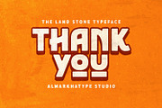 The Landstone – Ultimate Retro Font, a Sans Serif Font by Almarkhatype (Thumbnail 13 of 13)