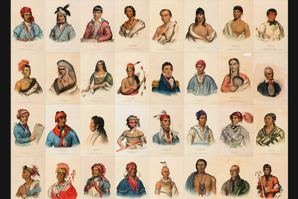 History of the Indian Tribes, a Person Illustration by Digital Museum (Photo 8 of 10)