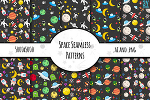 200 Seamless Patterns Collection