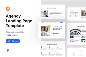 Agency Landing Page Template