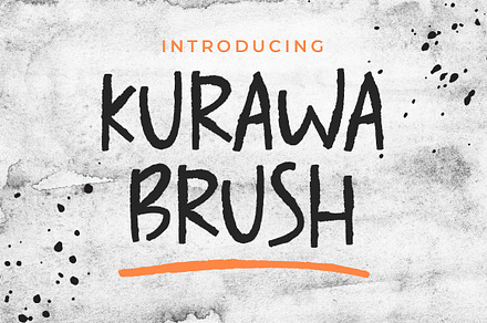 Kurawa Brush Handwritten Font