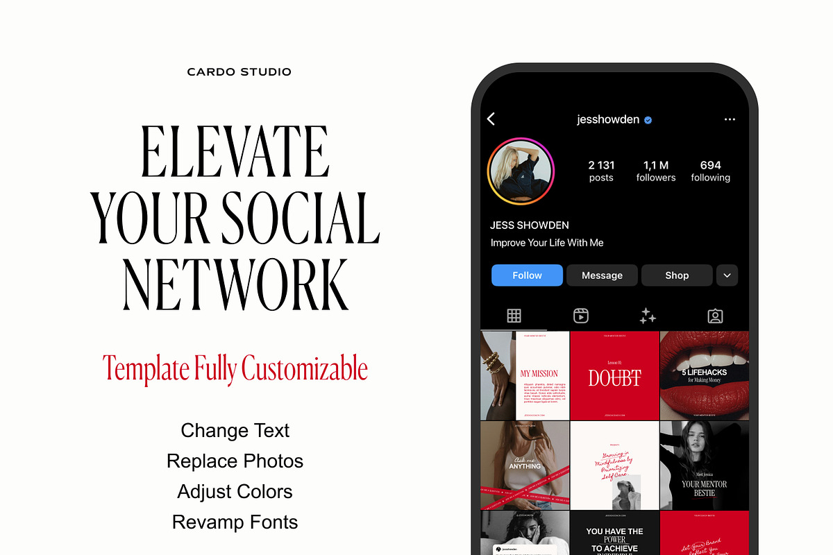 Social Media Templates Canva, a Social Media Template by The Soft Voice (Photo 6 of 7)