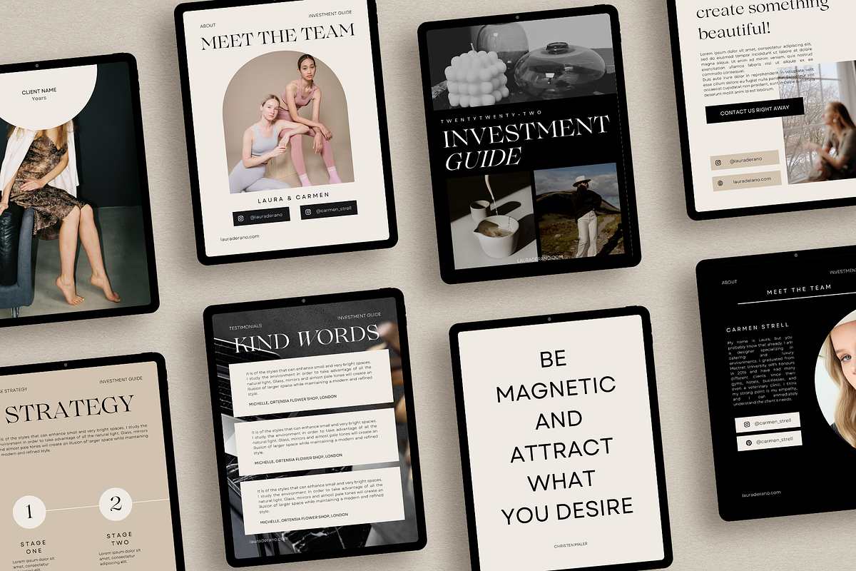 JADE Services Investment Guide Canva, a Magazine Template by Aire Studio (Photo 11 of 12)