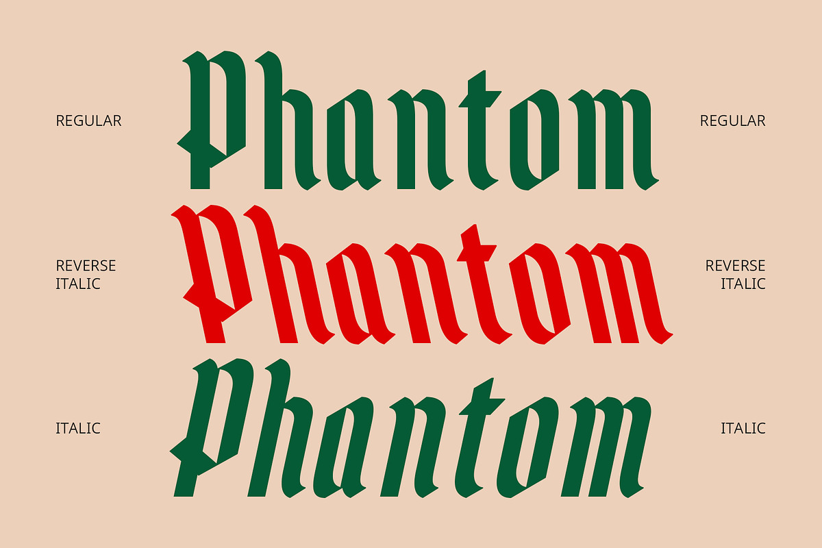 CS Brine – Blackletter Font, a Blackletter Font by Craft Supply Co. (Photo 3 of 8)