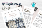 Reverse Mortgage Guide CANVA, a Flyer Template by RealEstateDreams (Thumbnail 1 of 4)