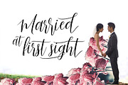 Just Married Script, a Script Font by Gatype (Thumbnail 5 of 8)