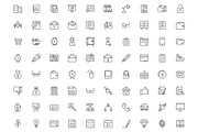 500 Business and Office Line Icons, an Outline Icon by Vectors Market (Thumbnail 3 of 7)