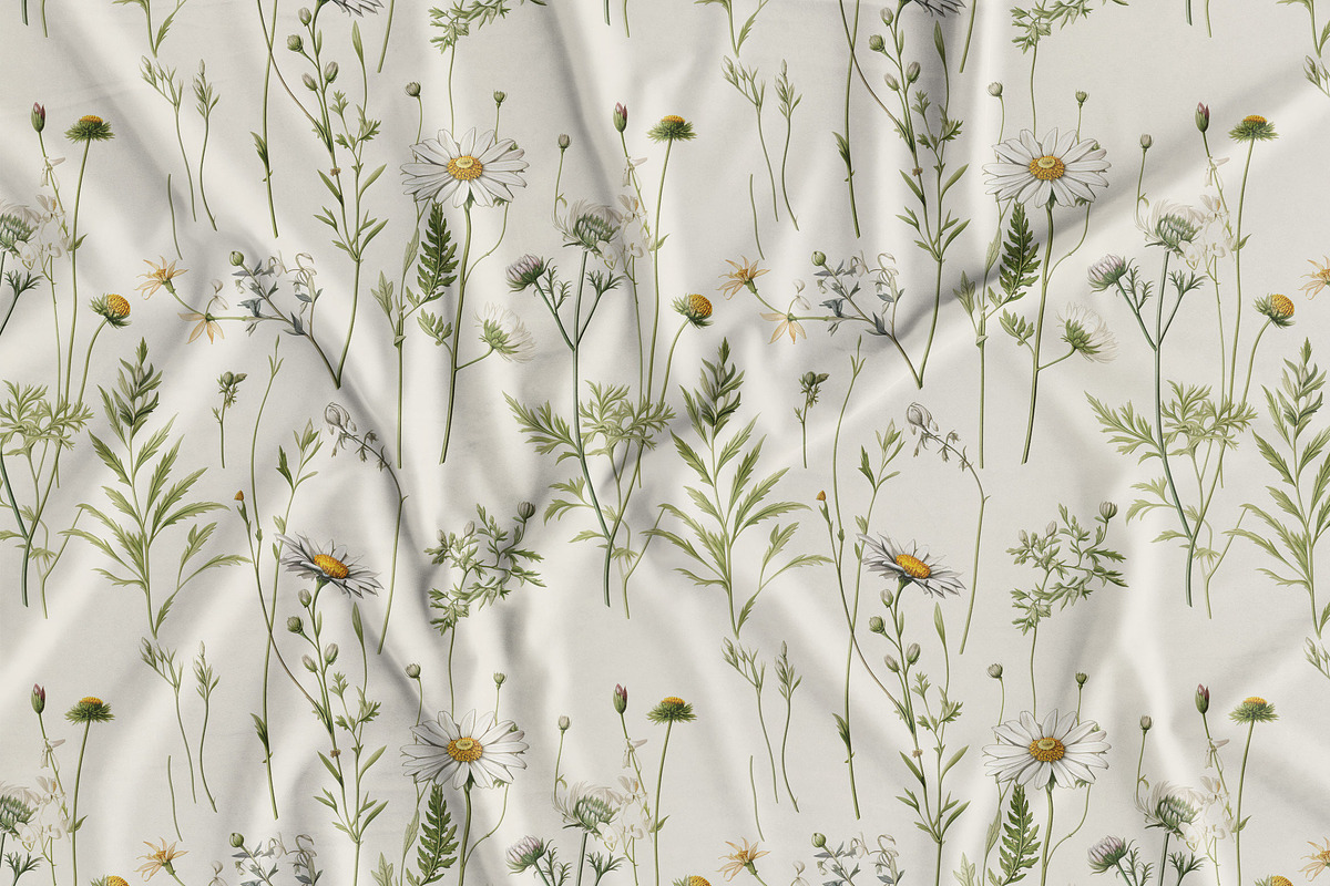 Wildflowers Print Seamless Patterns, a Pattern Graphic by Olya Creative (Photo 10 of 15)