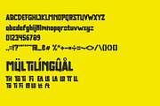 The title total, a Font by Rashdrawn (Thumbnail 2 of 4)