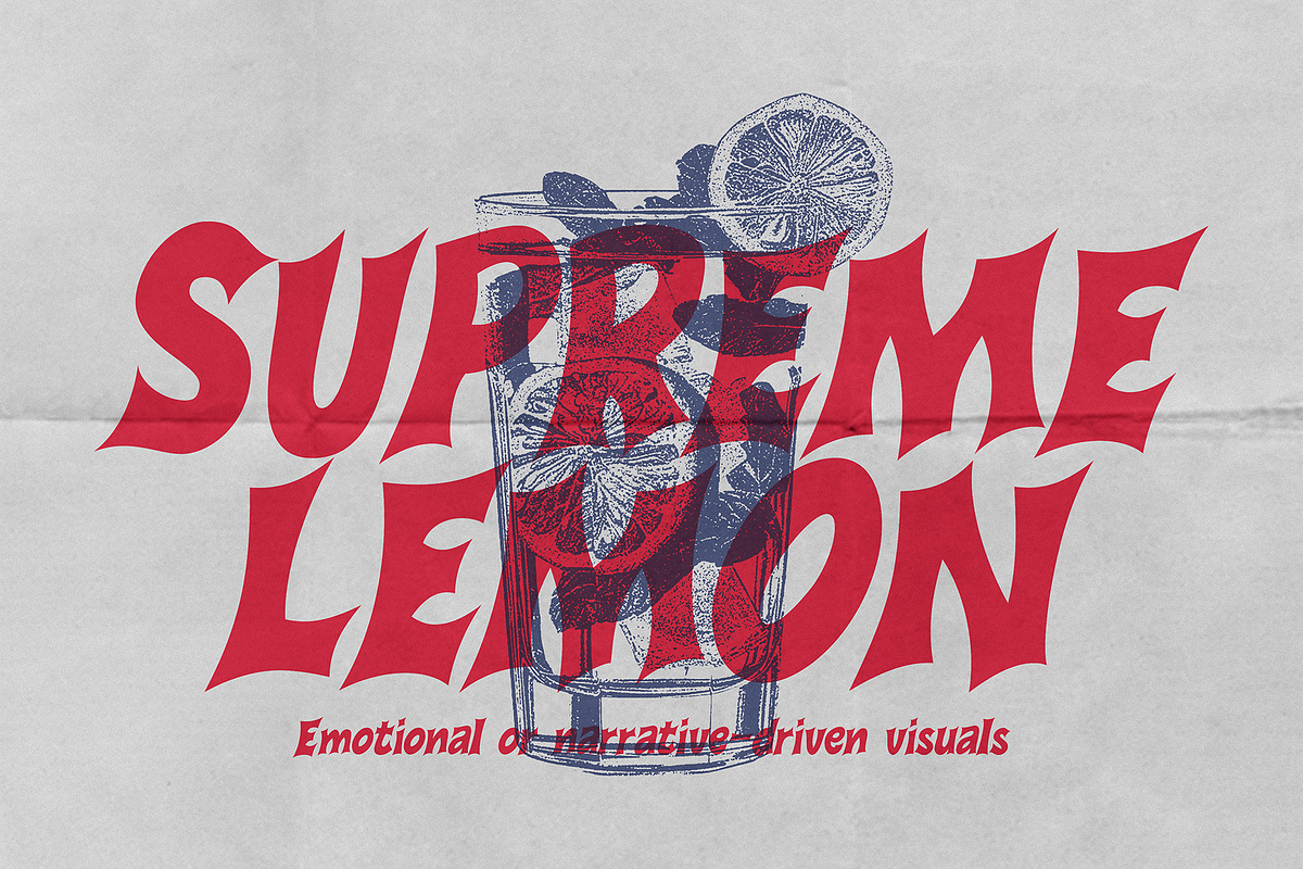 Closure Retro Display Font, a Handwritten Font by Typeparties (Photo 2 of 7)