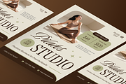 Pilates Studio Class Flyer Set, a Flyer Template by Annora Studio (Thumbnail 6 of 6)