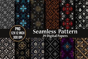 Seamless  Pattern, an Illustration by Craft Nest
