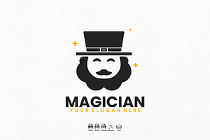 Magician Modern Logo Design