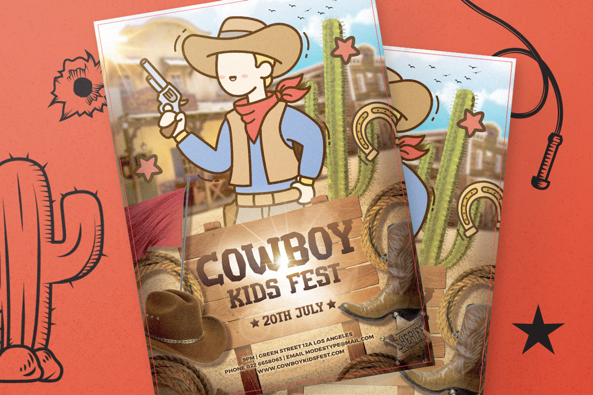 Deputy Jack - Cowboy Kids Font, a Sans Serif Font by Modestype Studio (Photo 9 of 10)